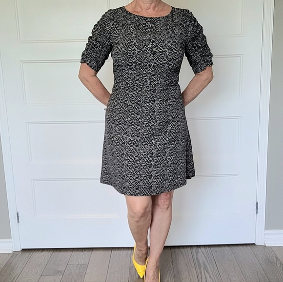 IMNYC Isaac Mizrahi mini polka dot fit & flare dress - Picture 3 of 11
